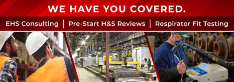 EHS Consulting, Pre-Start H&S Reviews, Respirator Fit-Testing