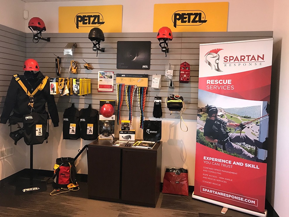 Our PETZL Showroom